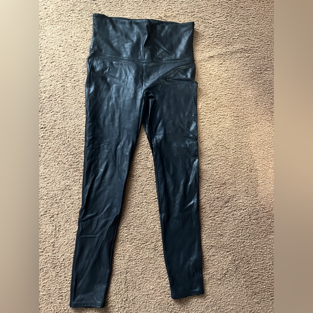 Spanx Faux Leather Leggings